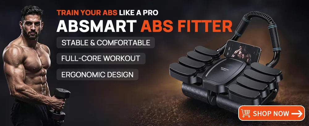 Abs Machine Gym Use Abdominal Core Strength Training 4 Wheel Abdominal Roller Black | Fitness Equipment & Gear | Abdominal Exercisers | 1 Abdominal Roller Wheel Black