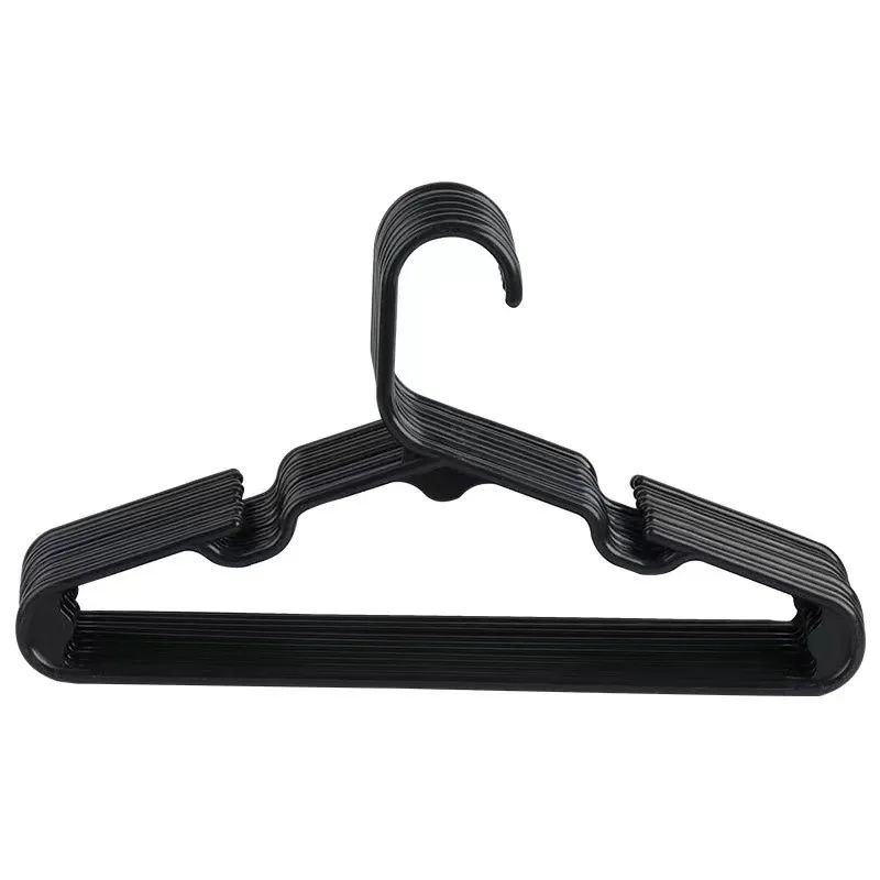 12PCS Plastic Cloth Hangers for Clothes Hanging Wardrobe Hangers for Multipurpose Storage Saree Dress Shirt Pant Trouser Kids Clothes Hangers