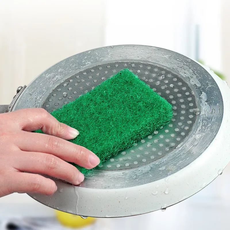 3 PCS 2cm colorful red scrub cloth, thickened dishwashing cloth,  cleaning cloth, household sink brush Mixed-4