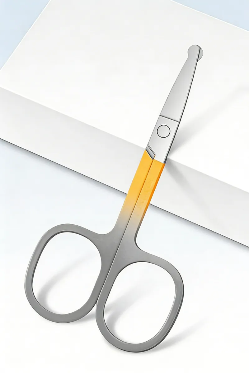 7 in 1 German-made portable anti-splash nail clipper set, nail trimmer, nail art and manicure nail clipper set Yellow-7