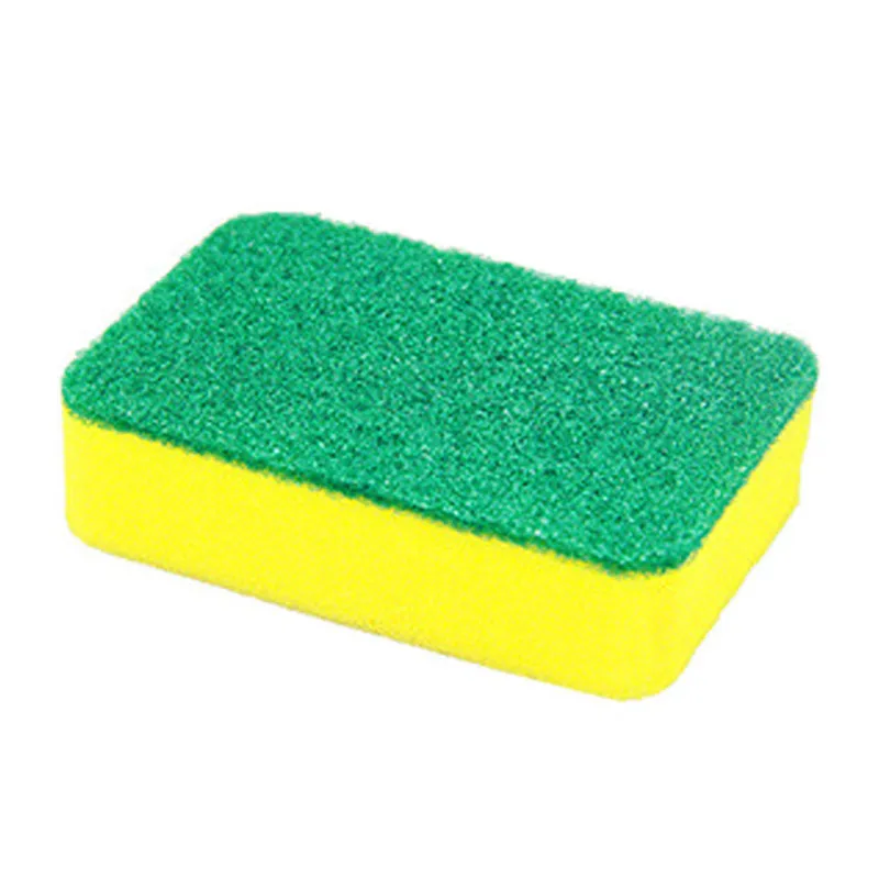 10 PCS Big size Scrubber Sponge Pad for Utensils  Non Scratch Scouring Pads for Dishwashing, Tawa, Kadhai & Kitchen Cleaning