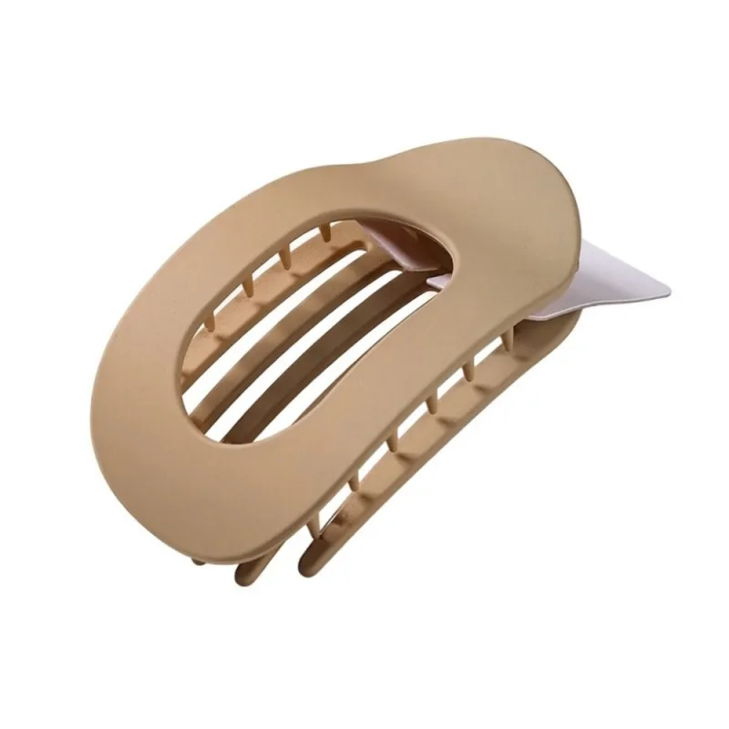 10PCS Vintage high-fashion curved hairpin clip, elegant duckbill clip for the back of the head, large shark clip, big hair claw Rose Gold