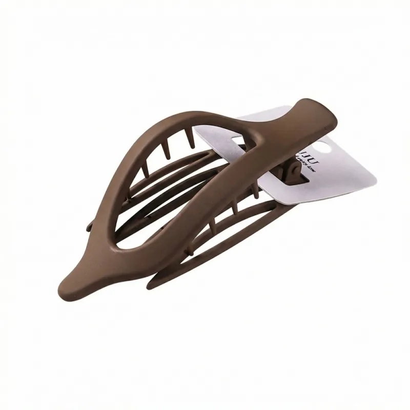 10PCS Vintage high-fashion curved hairpin clip, elegant duckbill clip for the back of the head, large shark clip, big hair claw