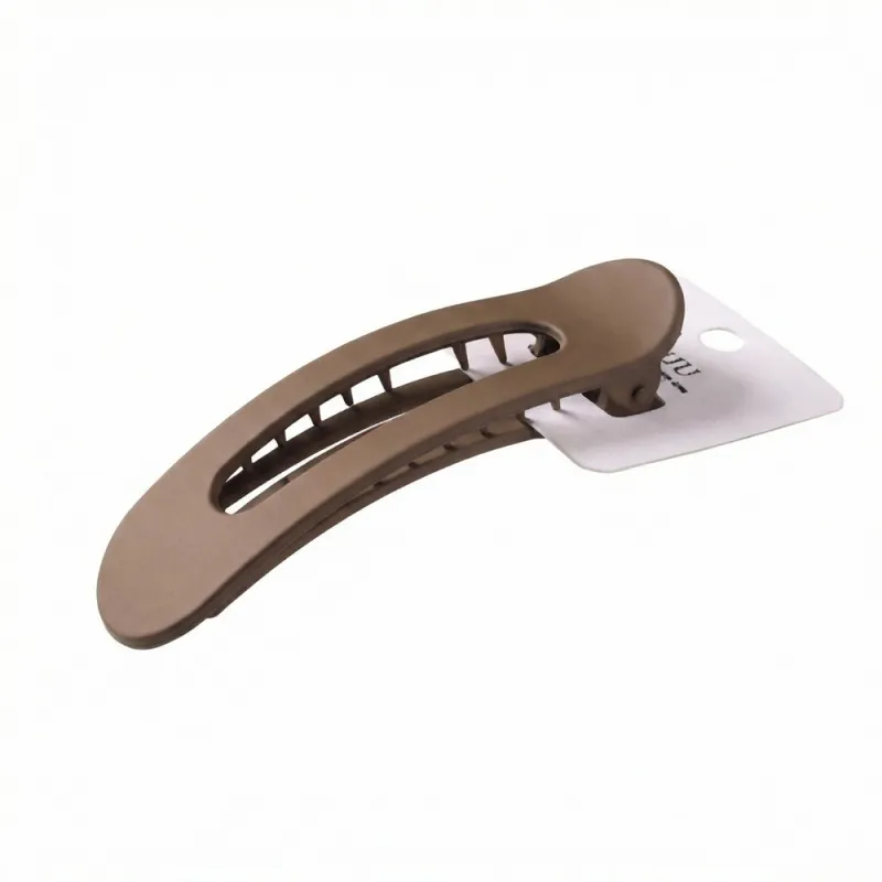 10PCS Vintage high-fashion curved hairpin clip, elegant duckbill clip for the back of the head, large shark clip, big hair claw Bronze