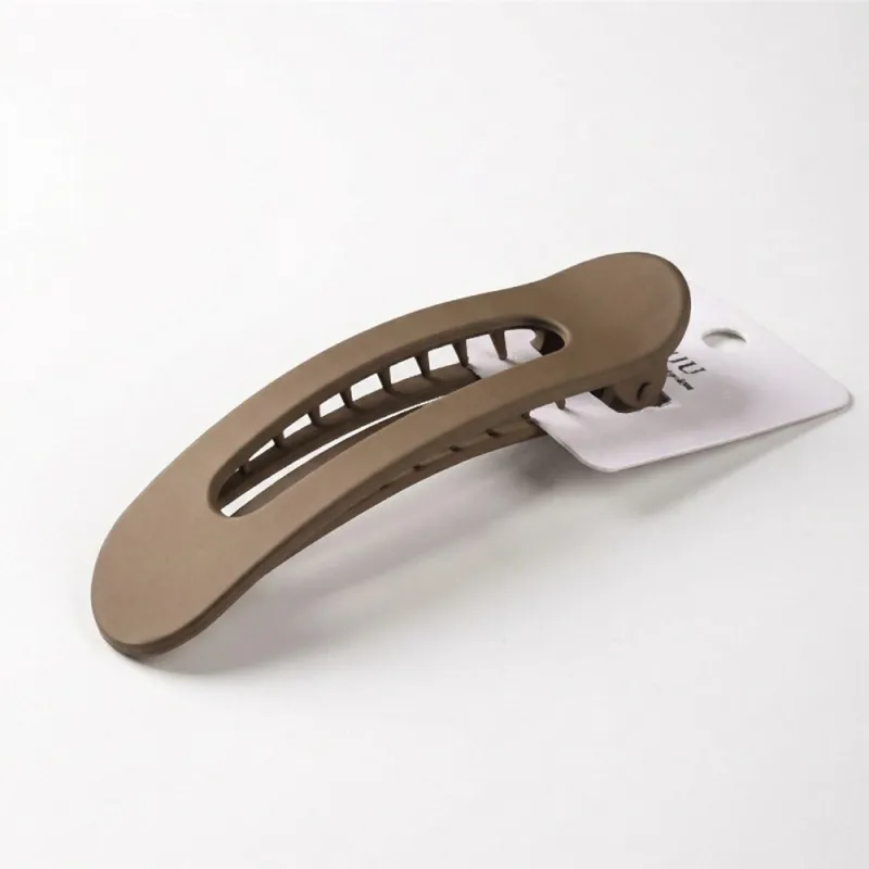 10PCS Vintage high-fashion curved hairpin clip, elegant duckbill clip for the back of the head, large shark clip, big hair claw