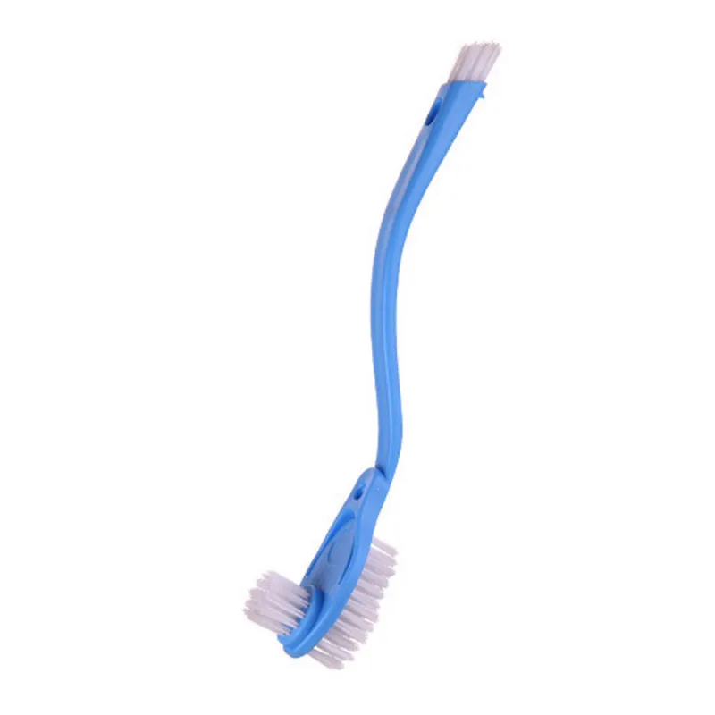 3 in 1 Plastic Soft Bristle Brush, Three-Head Shoe Brush, Laundry Brush, Small Scrub Brush