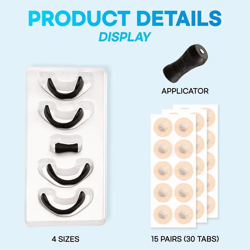 30 PCS Magnetic Nasal Strips for Breathing & Reduced Snoring | Snore Stopper | Improves Sleep Quality, Athletic Performance & Recovery | Sweat-Resistant, Skin-Safe, Hypoallergenic | Boost Oxygen Intake Khaki-4
