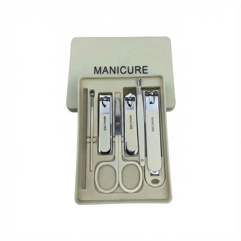 7 in 1 German-made portable anti-splash nail clipper set, nail trimmer, nail art and manicure nail clipper set