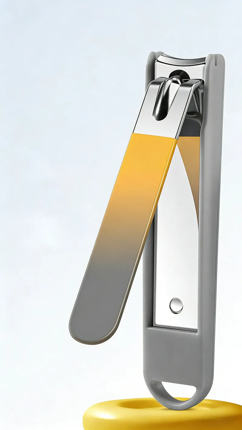 7 in 1 German-made portable anti-splash nail clipper set, nail trimmer, nail art and manicure nail clipper set White-2