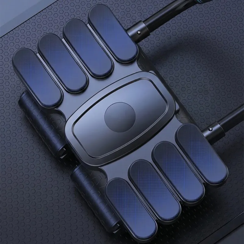 Abs Machine Gym Use Abdominal Core Strength Training 4 Wheel Abdominal Roller Black | Fitness Equipment & Gear | Abdominal Exercisers | 1 Abdominal Roller Wheel Black-2