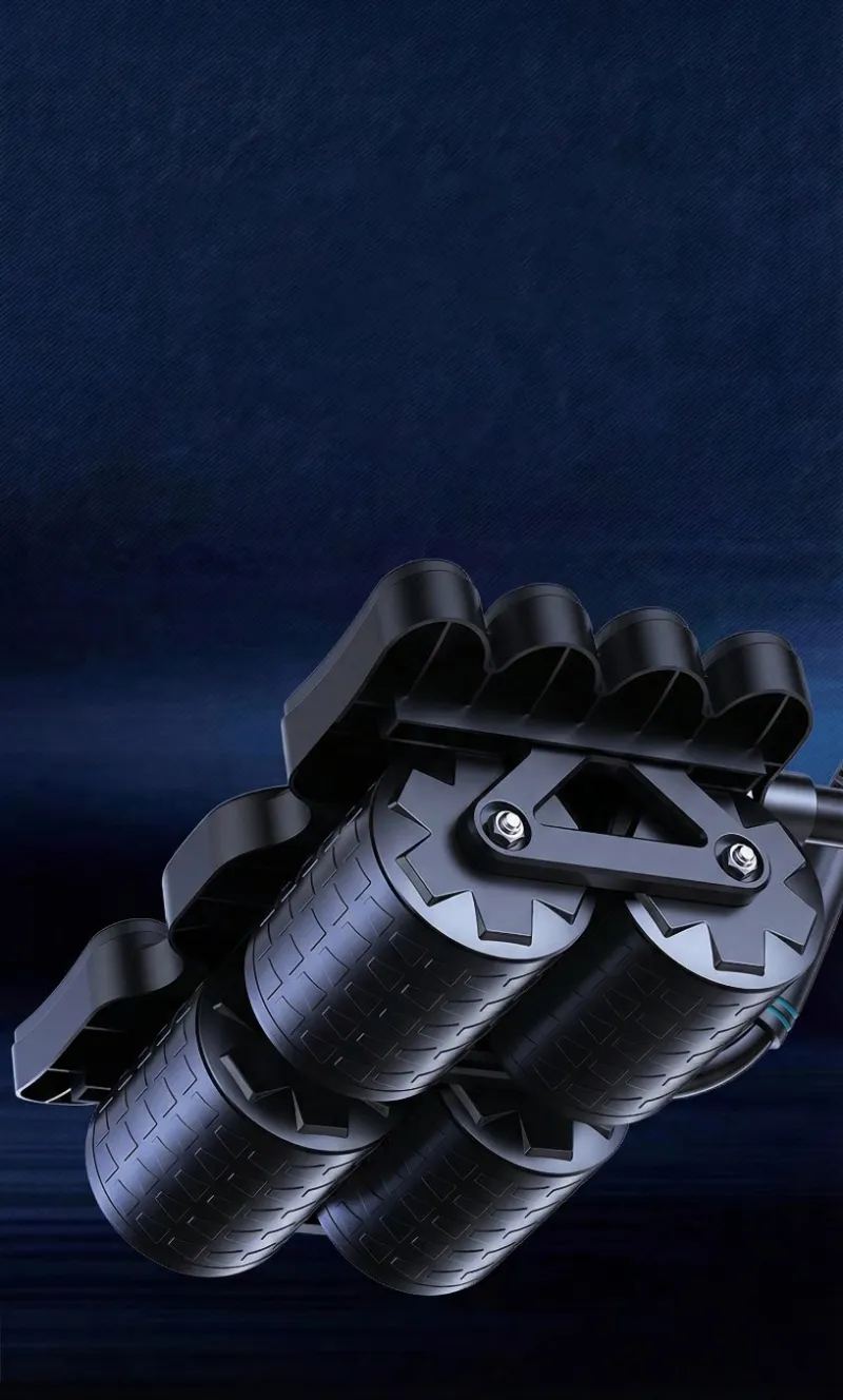 Abs Machine Gym Use Abdominal Core Strength Training 4 Wheel Abdominal Roller Black | Fitness Equipment & Gear | Abdominal Exercisers | 1 Abdominal Roller Wheel Black-3