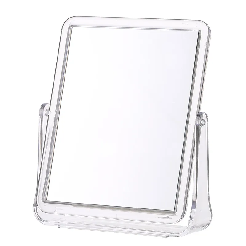 Acrylic Mirror Makeup Mirror Double-Sided High-Definition Bedroom Dressing Mirror  
Desktop
