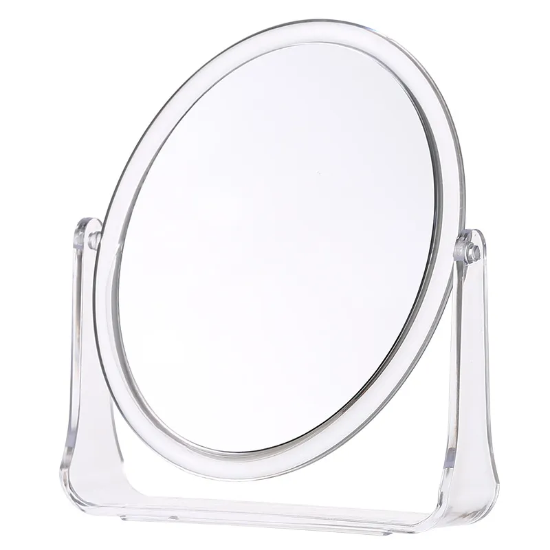 Acrylic Mirror Makeup Mirror Double-Sided High-Definition Bedroom Dressing Mirror  
Desktop