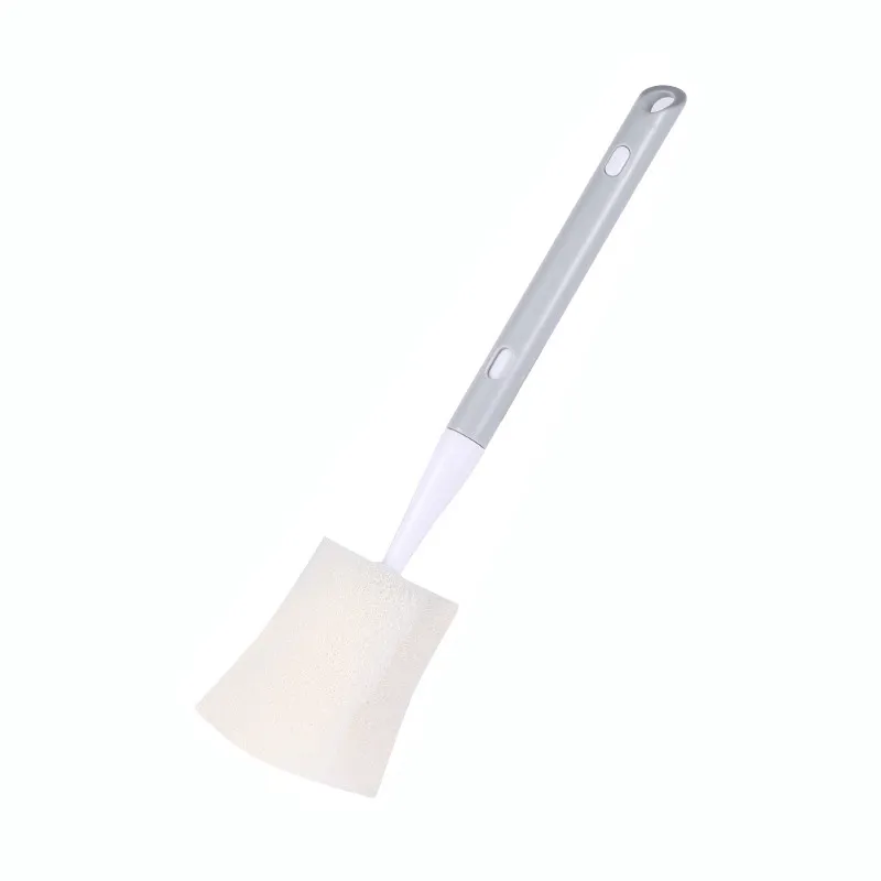 Adjustable Sponge Cleaning Brush Cleaner with Plastic Long Handle Cup Feeding Bottle Scrubber Washing