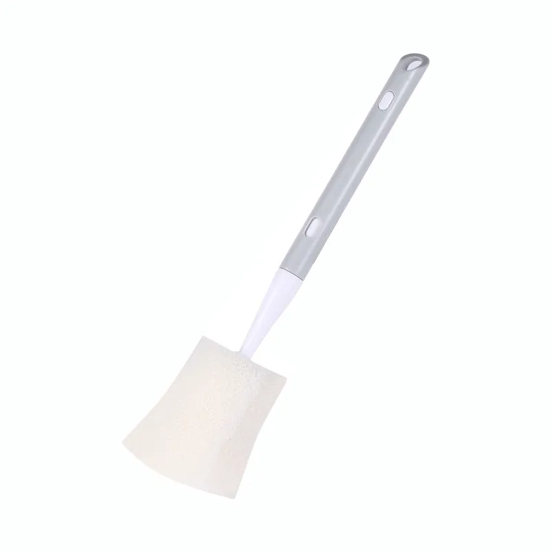 Adjustable Sponge Cleaning Brush Cleaner with Plastic Long Handle Cup Feeding Bottle Scrubber Washing