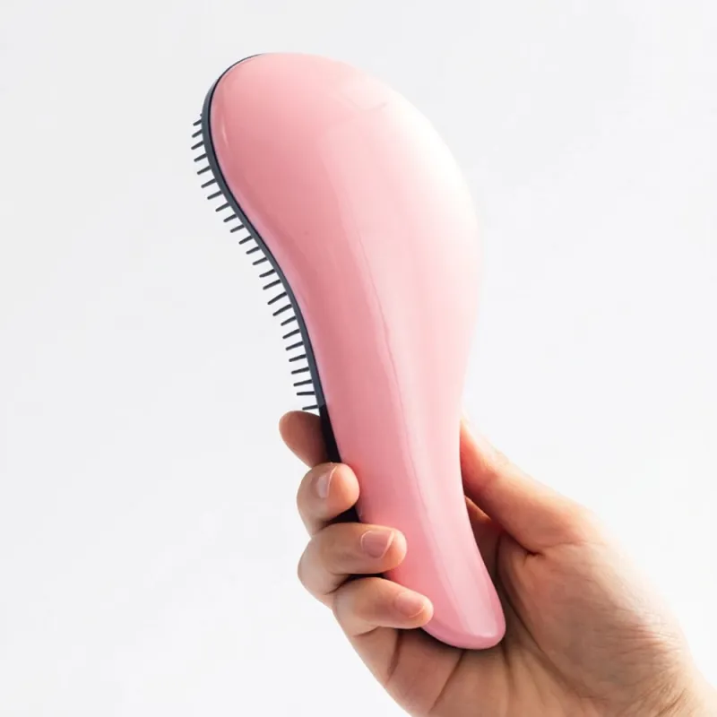 Anti-tangle Soft-Tooth 95 Smooth Hair Comb Head Massage Magic Air Cushion Comb Straight Hair Smoothing Comb Pink