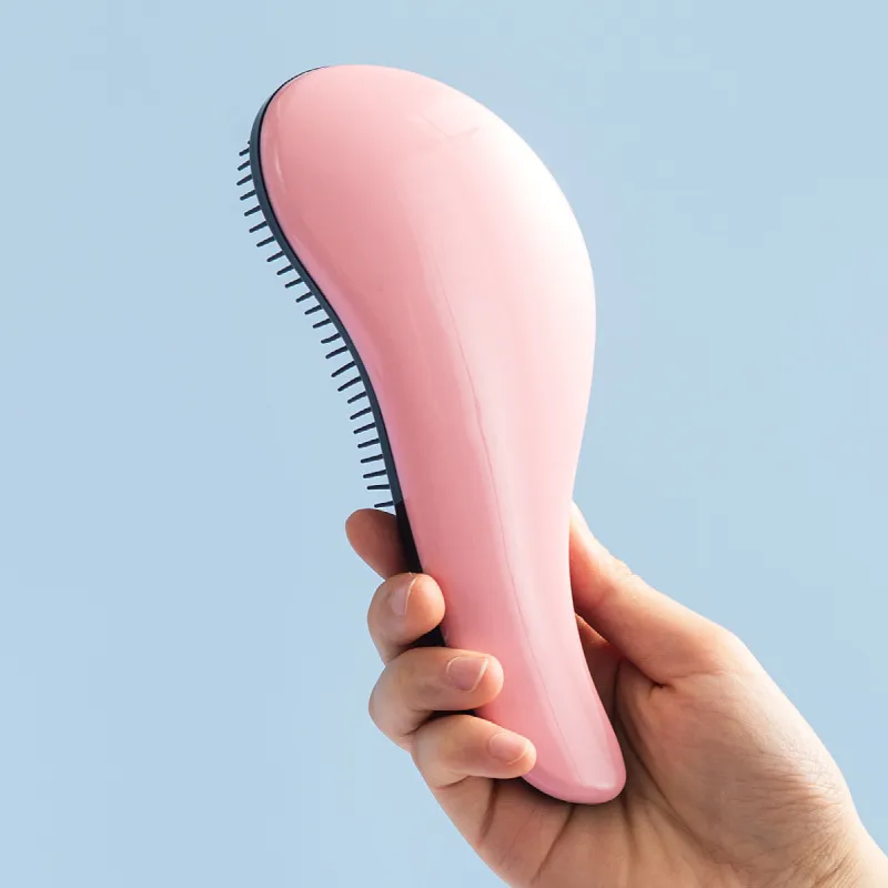Anti-tangle Soft-Tooth 95 Smooth Hair Comb Head Massage Magic Air Cushion Comb Straight Hair Smoothing Comb Pink L-2