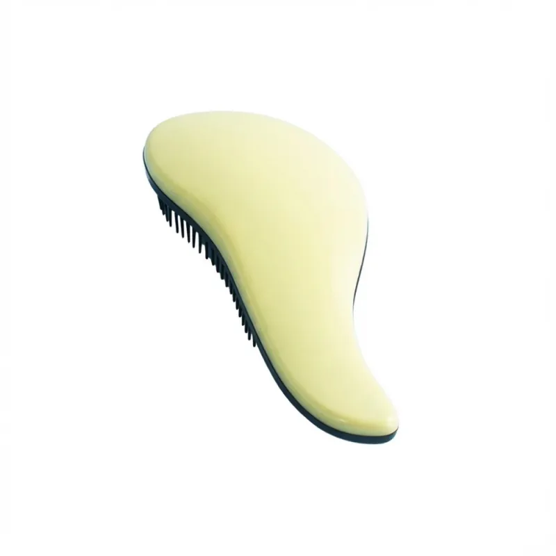 Anti-tangle Soft-Tooth 95 Smooth Hair Comb Head Massage Magic Air Cushion Comb Straight Hair Smoothing Comb Yellow