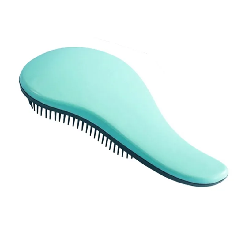 Anti-tangle Soft-Tooth 96 Smooth Hair Comb Head Massage Magic Air Cushion Comb Straight Hair Smoothing Comb Green