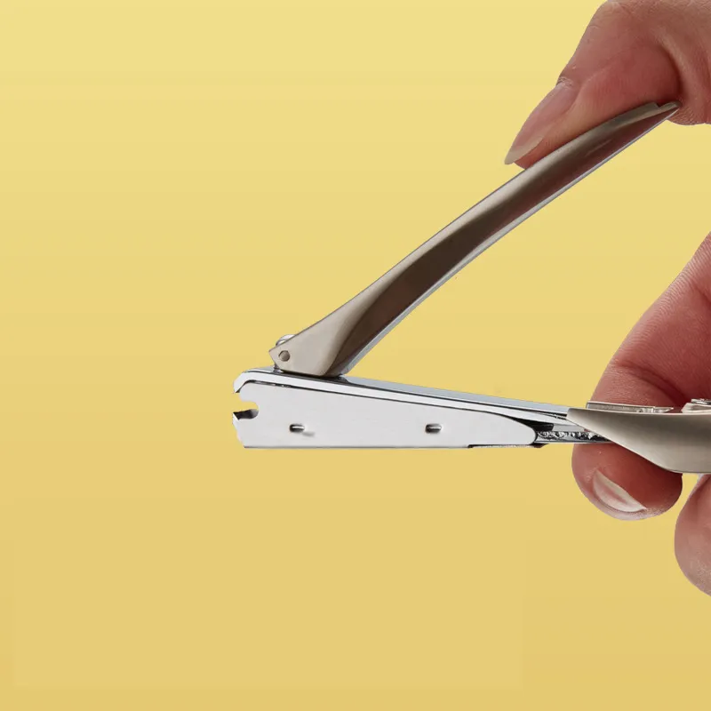 Bionic Mantis Nail Cutter, Brown Large Stainless Steel Sharp Nail Clippers, Nail Cutter With Catcher Gold-2