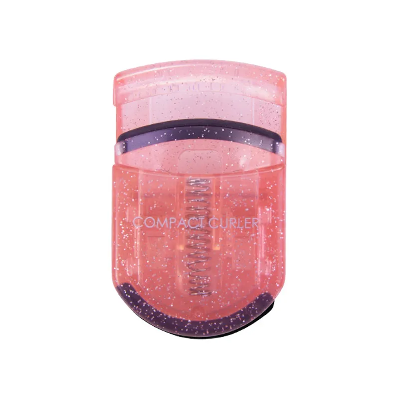 Eyelash curler with press-type wide-angle silicone design for precise and long-lasting curling of individual eyelashes