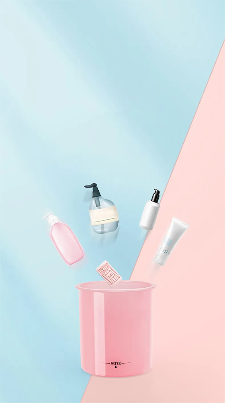 Facial cleanser foaming device, portable manual facial cleansing foam maker, foaming cup. Pink-3