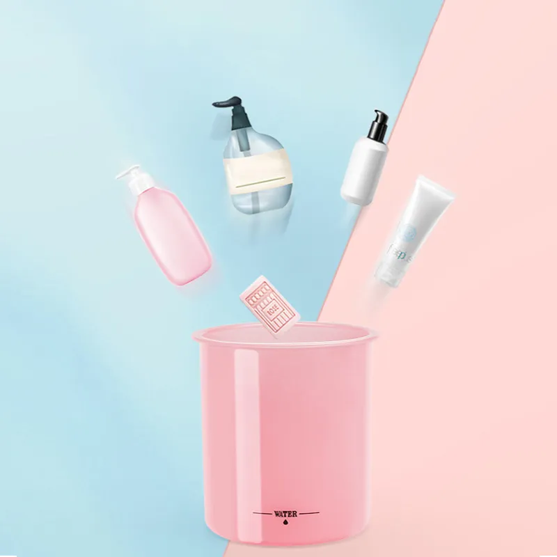 Facial cleanser foaming device, portable manual facial cleansing foam maker, foaming cup. Clear-3