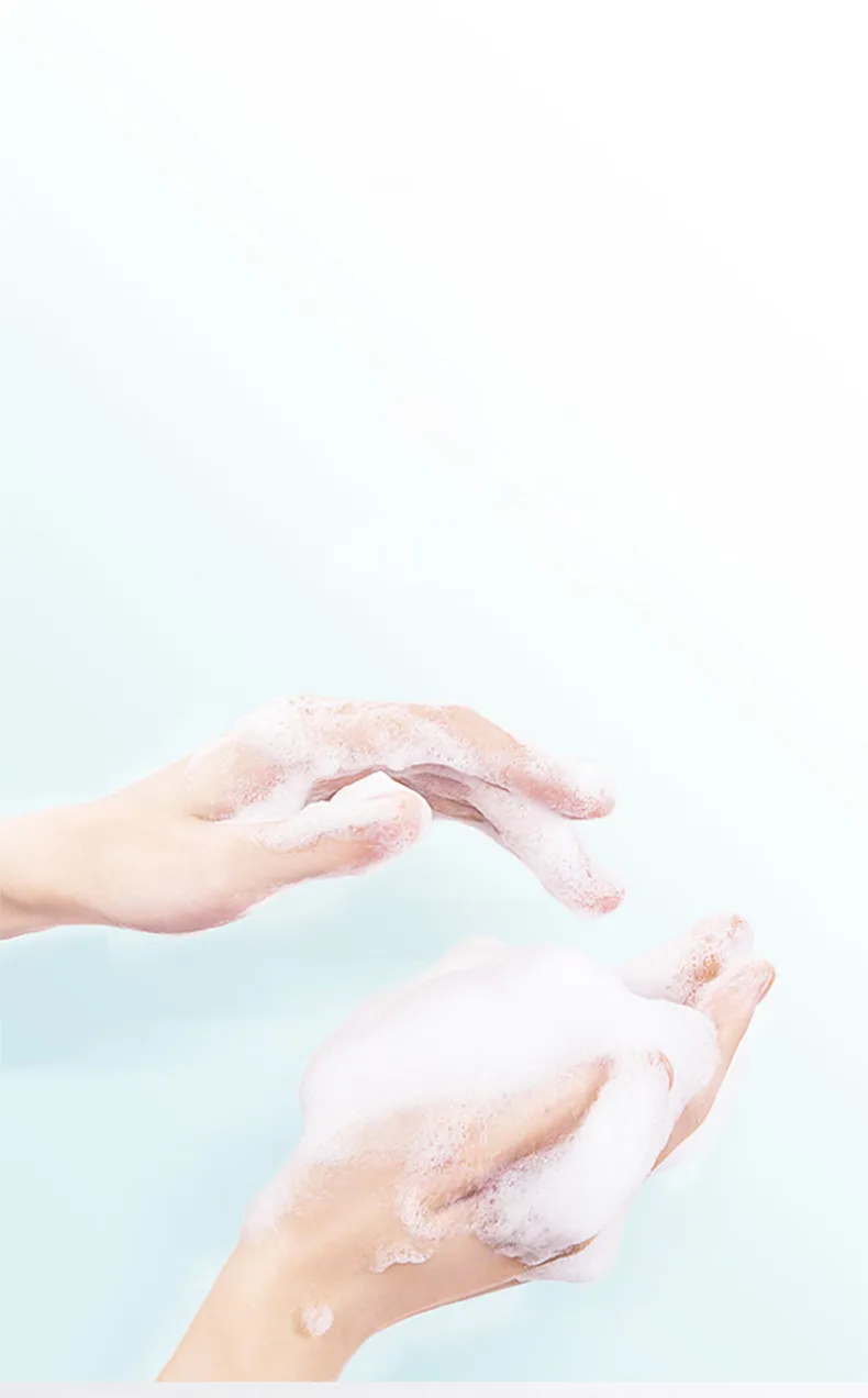 Facial cleanser foaming device, portable manual facial cleansing foam maker, foaming cup. Clear-2