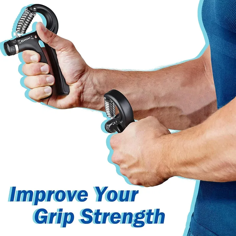 VoVoDeal Adjustable Hand Grip with Digital Counter - Pro Strength Trainer for Men & Women Black-6