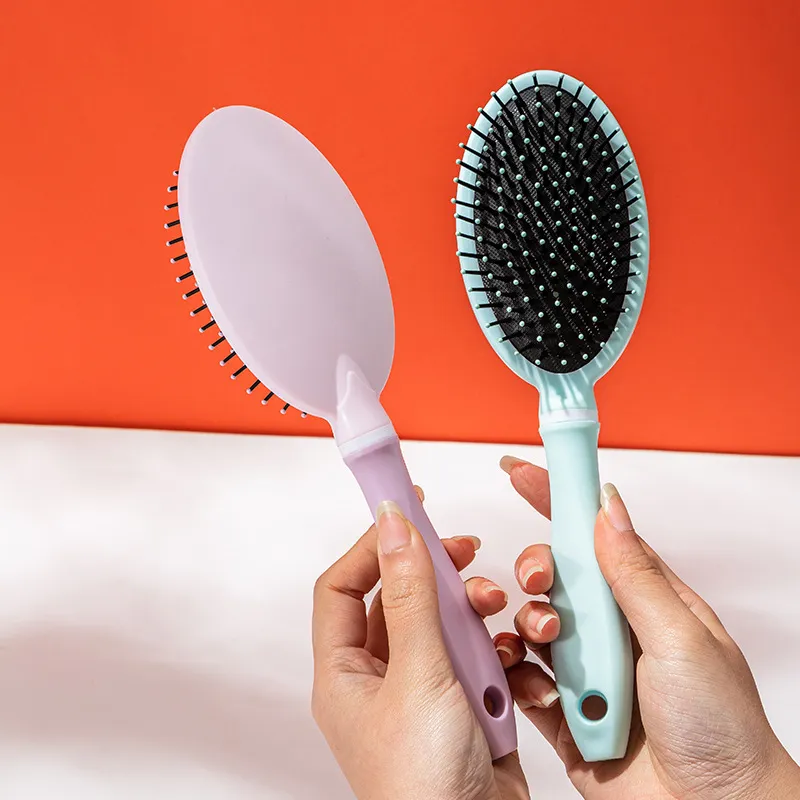Head Massage Air Cushion Brush for Hair, Unisex Scalp Massager Brush, Volumizing Styling Brush for Women, Airbag Brush Blue S-3