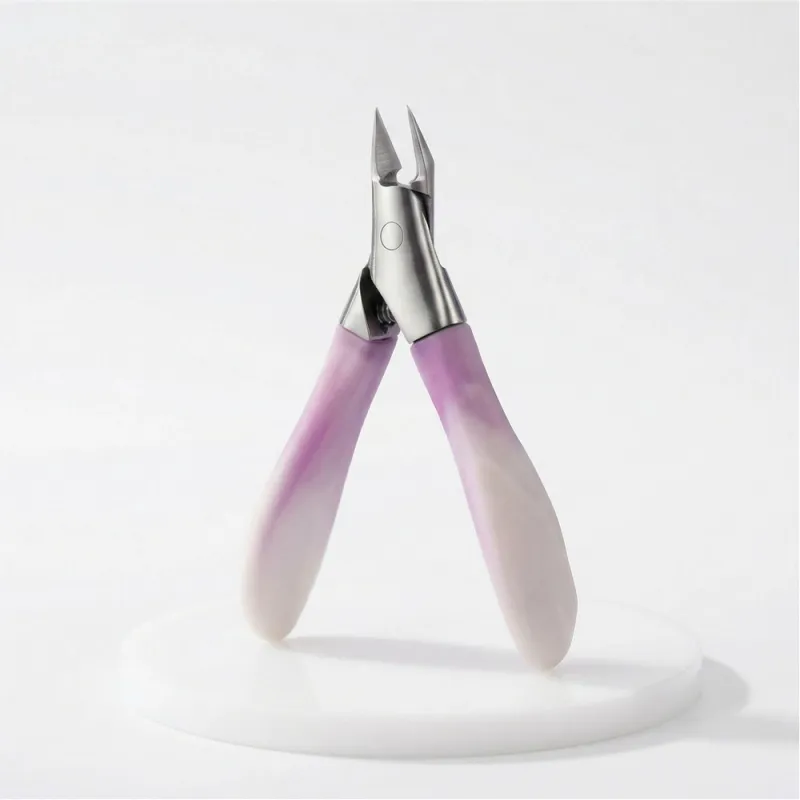 High-precision cuticle scissors, stainless steel eagle-beak pliers, angled nail clippers, ultra-sharp cuticle scissors