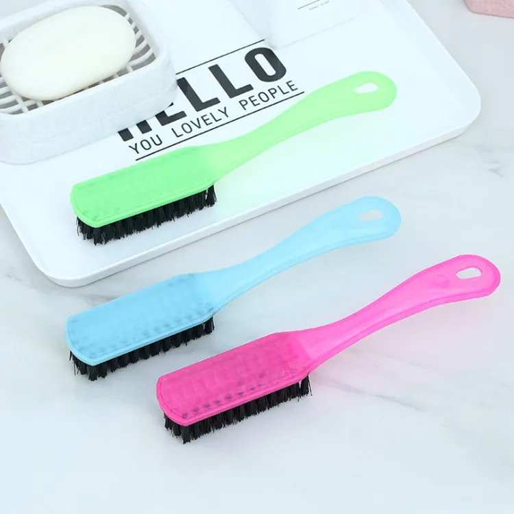 High-quality shoe polish brush, leather shoe brush, plastic shoe brush Blue-4