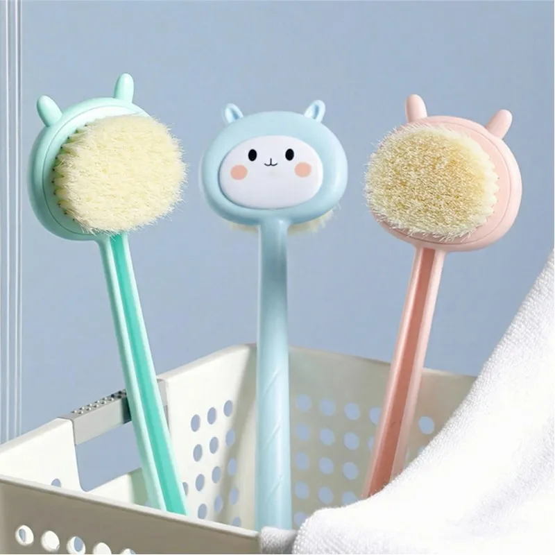 Home Back Scrubbing Tool, Bath Brush for Cleaning and Exfoliating Green-4