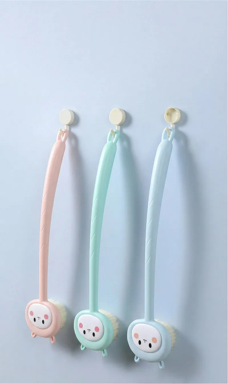 Home Back Scrubbing Tool, Bath Brush for Cleaning and Exfoliating Green-1