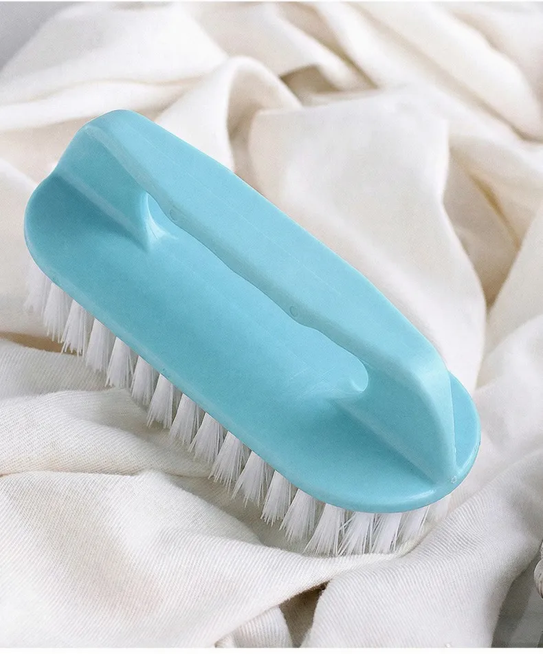 Household cleaning brushes, plastic soft-bristle brushes, shoe brushes, laundry brushes, scrub brushes, small brushes Blue-2