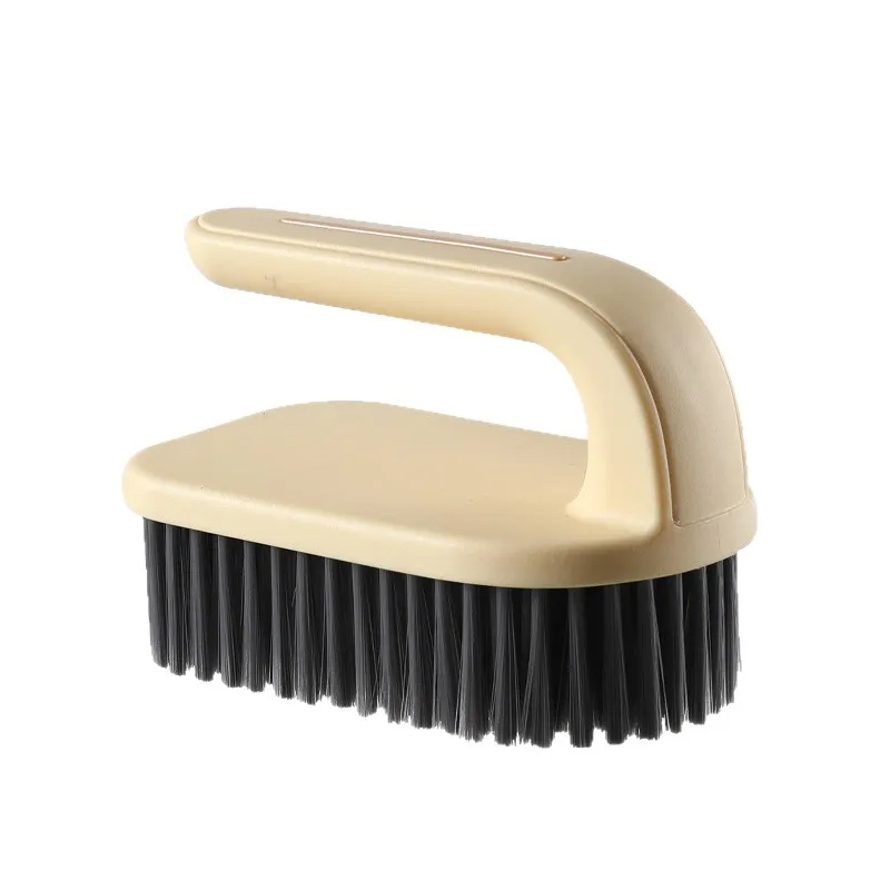 Household Shoe Brush and Laundry Brush Set, Multi-Functional Home Cleaning Plastic Clothes Brush