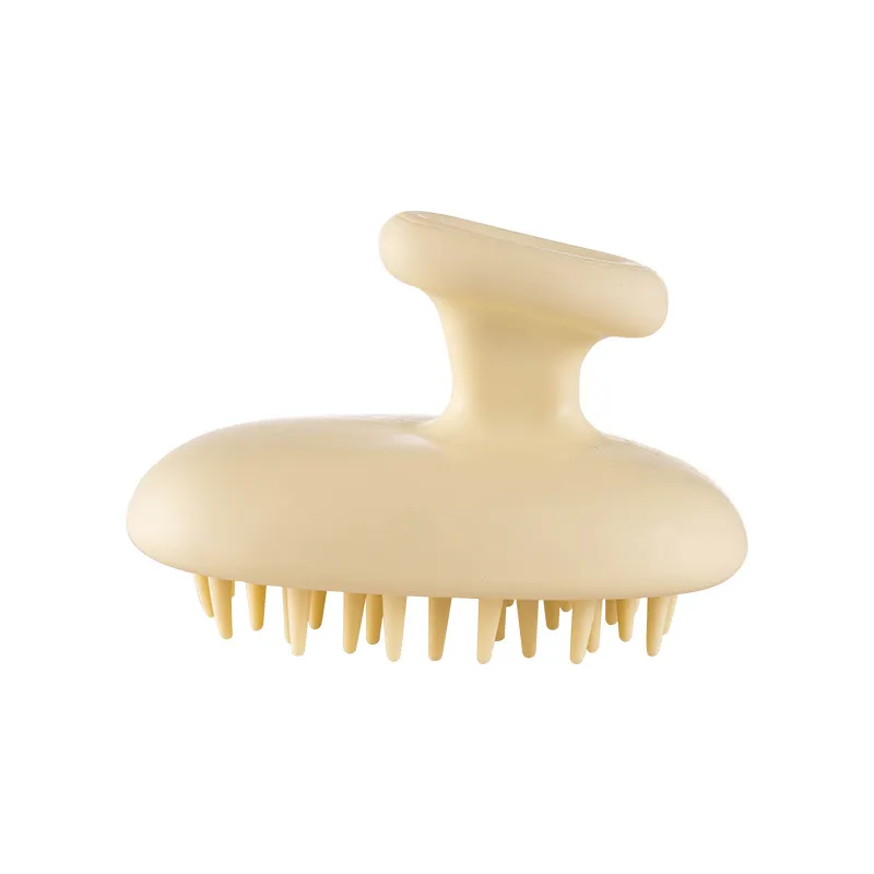 Japanese-style massage coarse-tooth integrated shampoo brush for men and women, cleans and relieves itchy scalp, dual-use for wet and dry cleaning