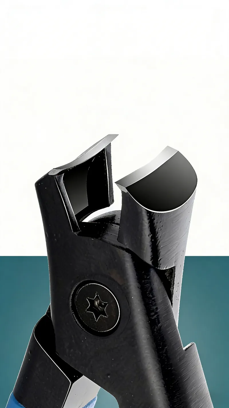 Large opening toenail clippers, specially designed for trimming thick and hard toenails, with anti-splash feature. Blue-4