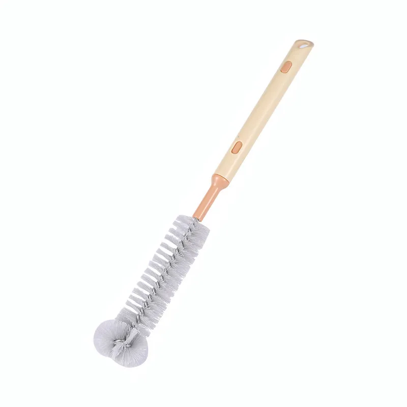 Long Bottle Cleaning Brush for Long and Narrow Neck Kombucha, Baby Bottles, Brewing Bottle Cleaner, Easy to Clean Corner, Adjustable