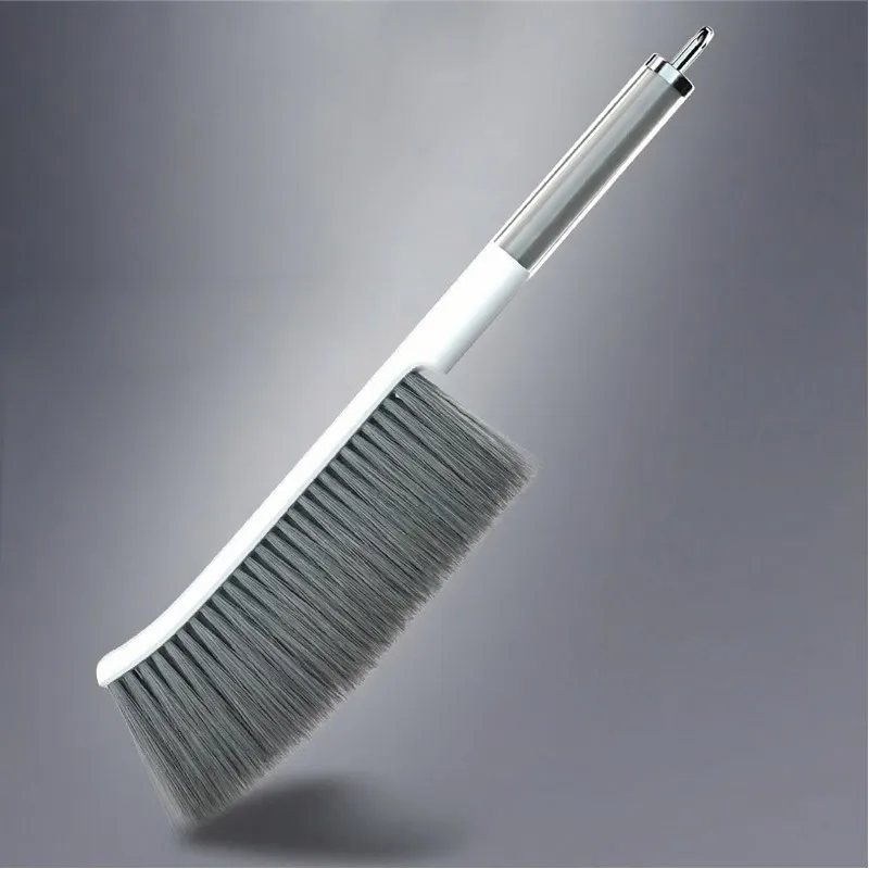 Luxury Soft Bristle Household Bed and Gap Cleaning Brush, Multifunctional Desk Brush White-3