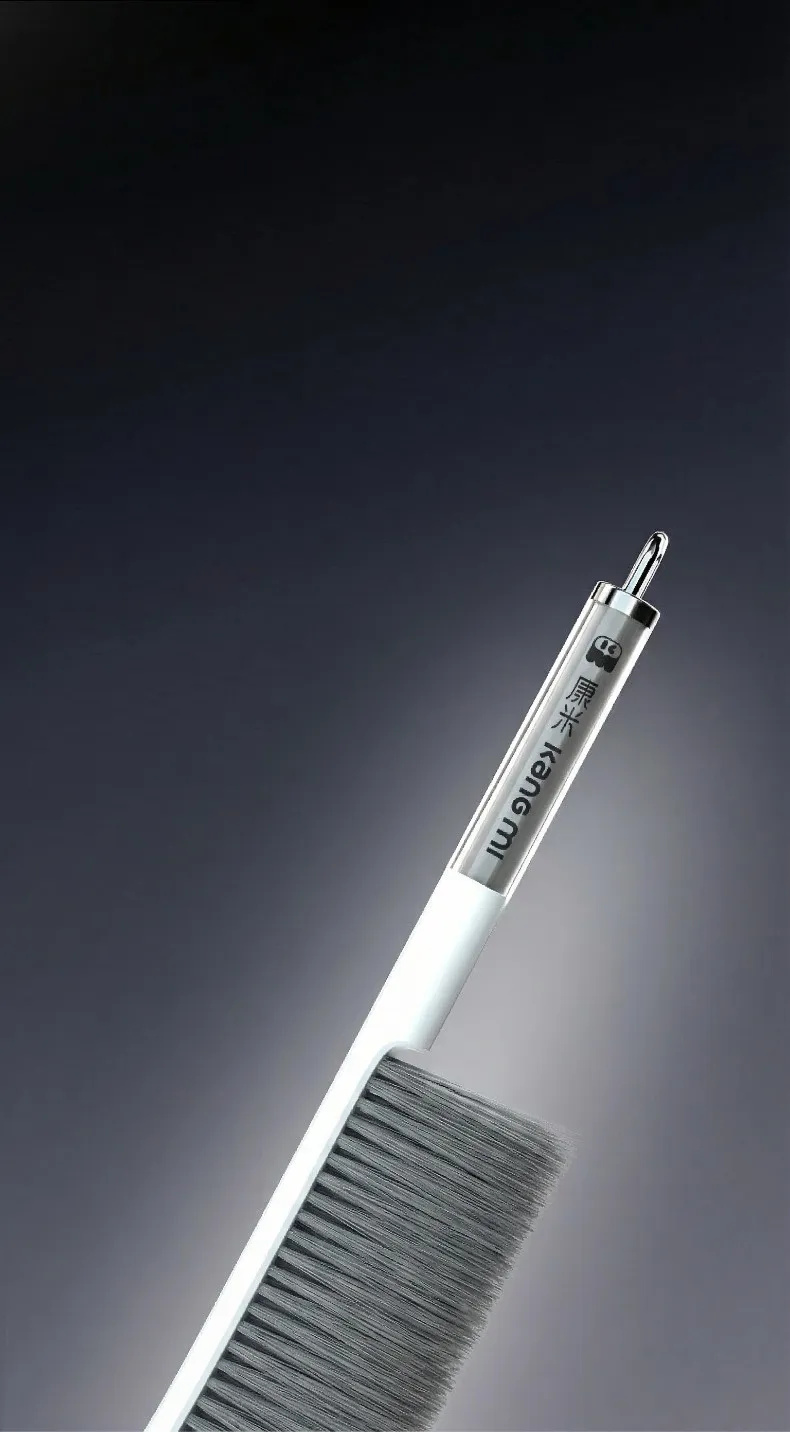 Luxury Soft Bristle Household Bed and Gap Cleaning Brush, Multifunctional Desk Brush White-1