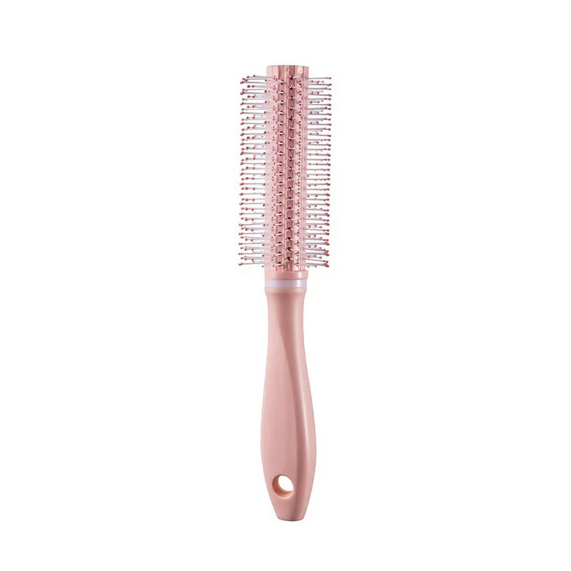 Massage detangling comb, styling comb for volume at the crown, portable for men and women, suitable for long or curly hair Pink