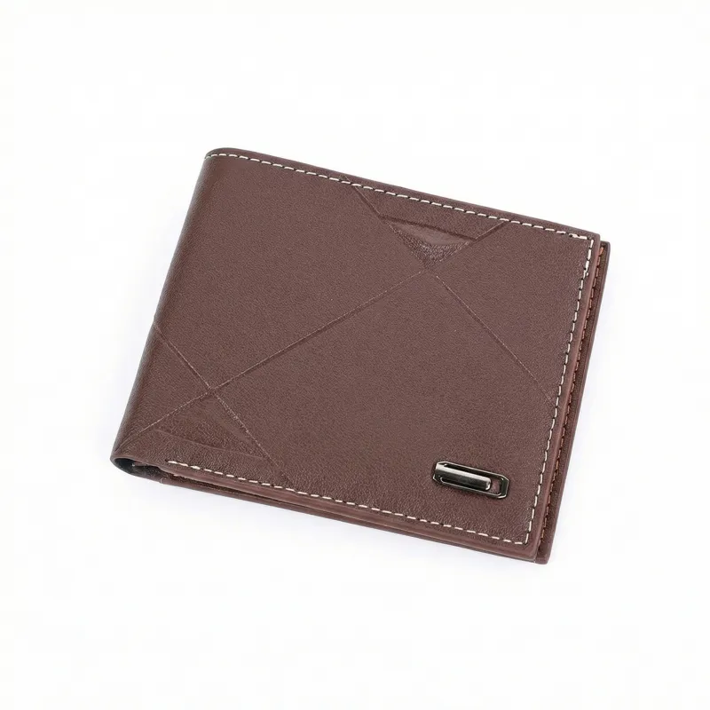 VoVoDeal L11 Classic Tan Bifold Wallet - Durable Handcrafted Finish Purse