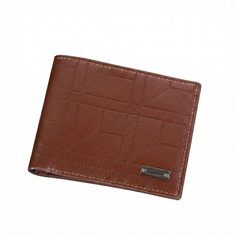 VoVoDeal L12 Stylish Tan Bifold Wallet - Premium Slim Purse with Cardholder
