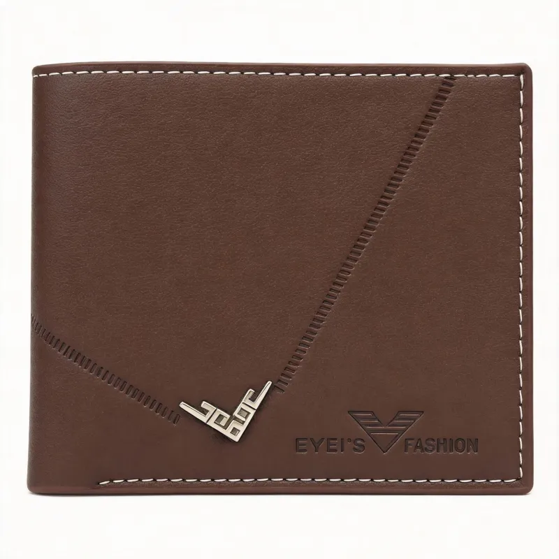 VoVoDeal L11 Stylish Tan Wallet - Handcrafted Minimalist Credit Card Holder Bronze