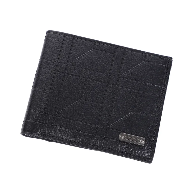 VoVoDeal L12 Elite Slim Wallet for Men - RFID Protected Black Bifold Purse