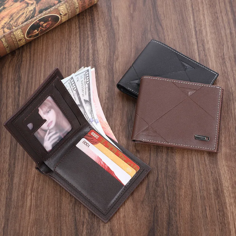 Mens Wallets: Exceptional-Quality Slim Wallets for Men with Cardholder and Money Organizer Black-4