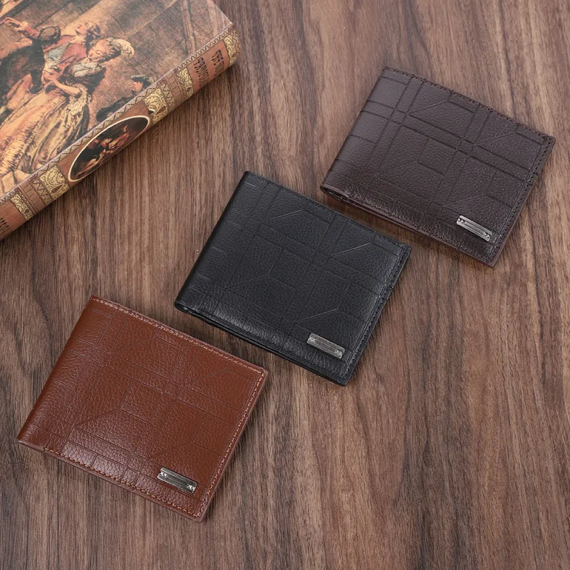 Mens Wallets: Slim Wallets for Men with Cardholder and Money Organizer Black-4