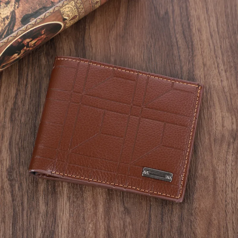 Mens Wallets: Slim Wallets for Men with Cardholder and Money Organizer Bronze-2