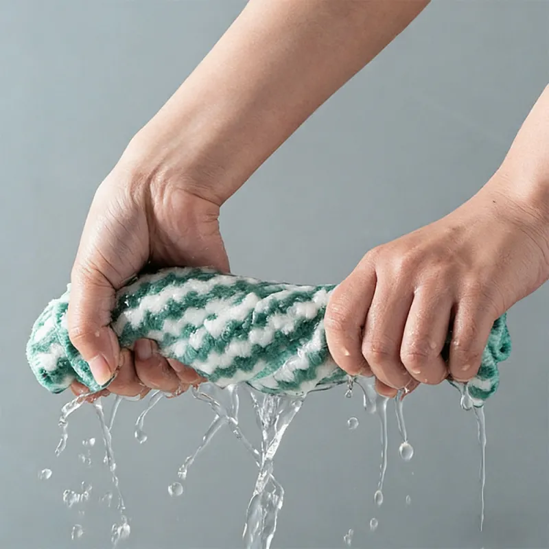 Microfiber Cleaning Cloths | Pack of 5 Multi-Colour Wash Cloths (25 x 25 cm) | Highly Absorbent, Lint-Free Towels , Car, Glass & Stainless Steel Mixed-4